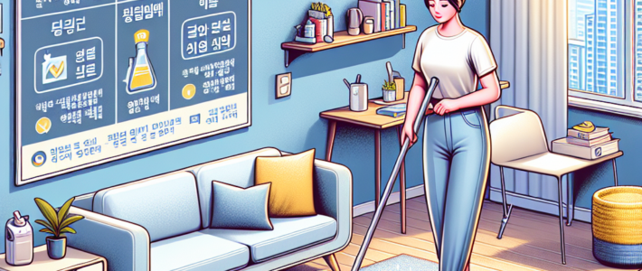 대구 원룸 청소, 효율적인 팁과 추천 서비스